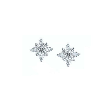 Diamond Star Earrings