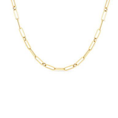 Fine Link Paper-Clip Chain