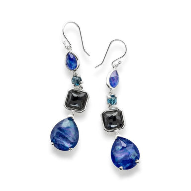 Rock Candy Linear Earrings in Eclipse