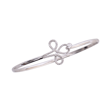 Diamond Swirl Bangle