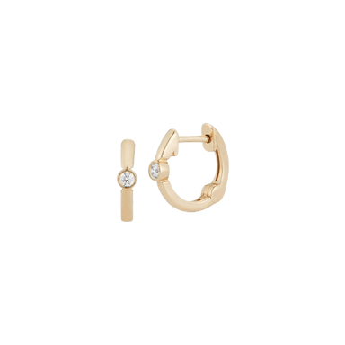 Lulu Jack Single Bezel Huggies