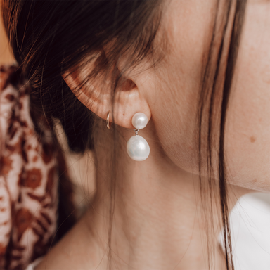 Freshwater Pearl Drop Earrings