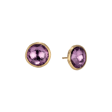 Amethyst Jaipur Stud Earrings