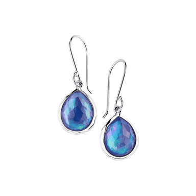Rock Candy Mini Teardrop Earrings in Eclipse