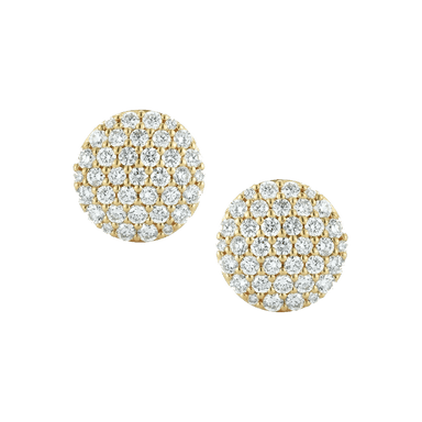 Lauren Joy Extra Large Disc Studs