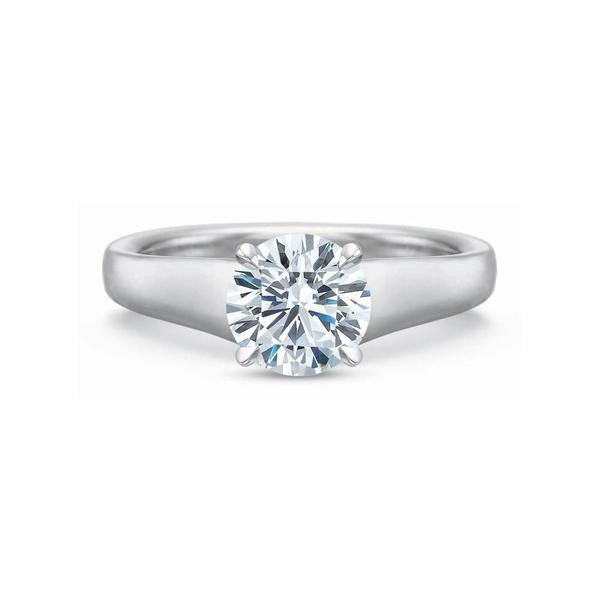 Modern Solitaire Setting