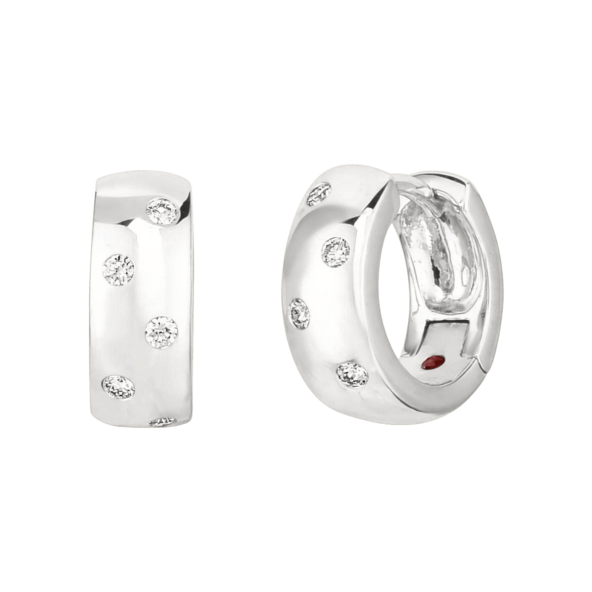 Scattered Diamond Wrap Earrings