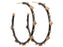 Stsvlr/ Diamond Hoop Earrings