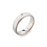 Palladium & 18K Rose Gold 5mm Brushed Striped Band