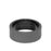 9MM Tungsten Raw Ring - Sandblasted With Inside Shine and Flat Edge