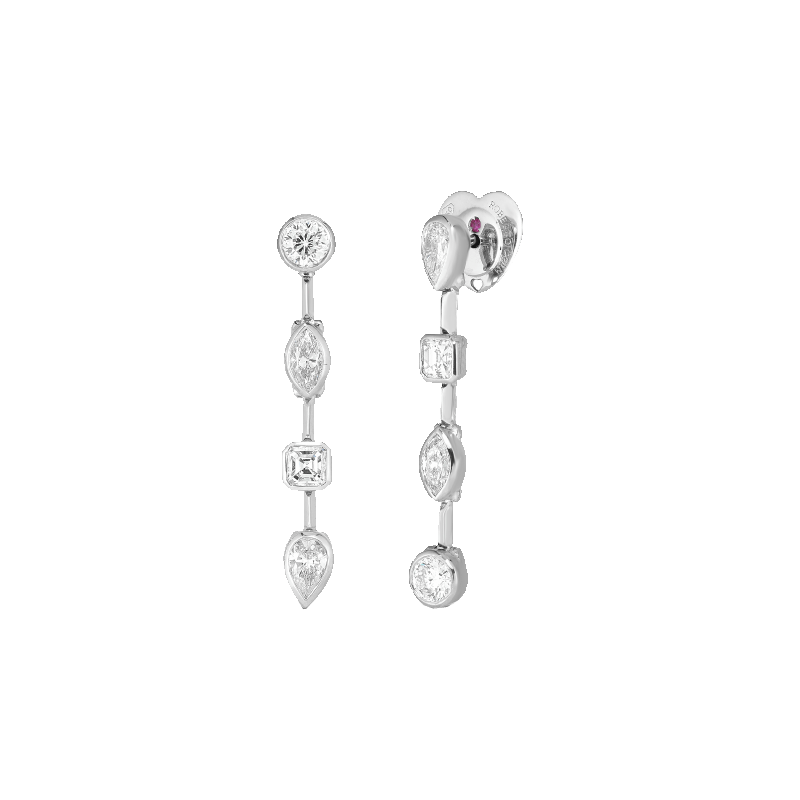 Cento Knife Edge Dolce Drop Earrings