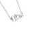 OSU Mini Script Ohio Necklace
