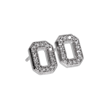 OSU Block "O" Diamond Studs