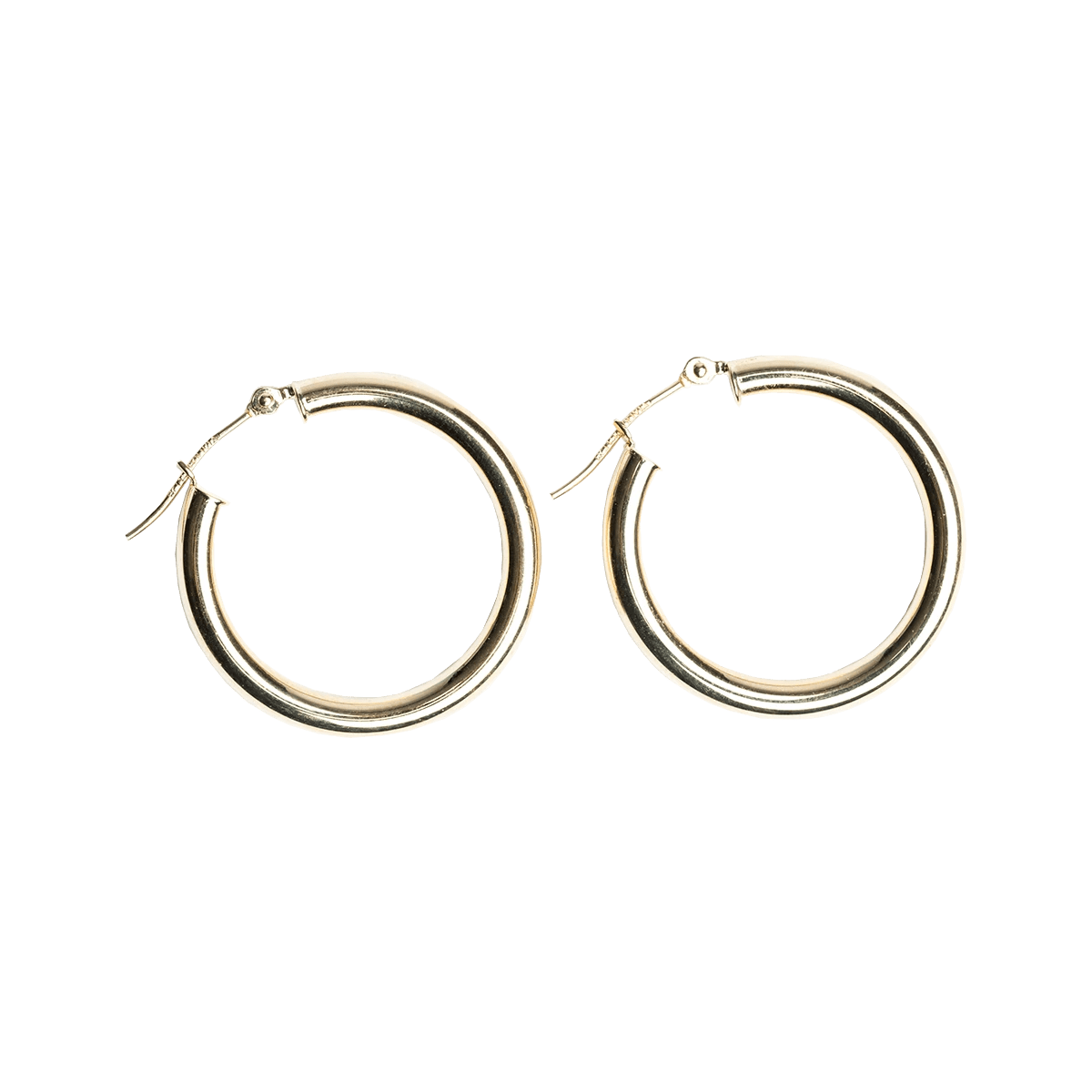Classic Gold Hoop Earrings