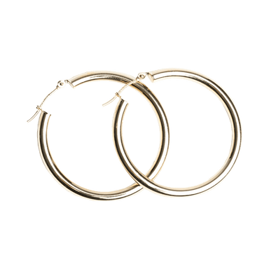 Classic Gold Hoop Earrings