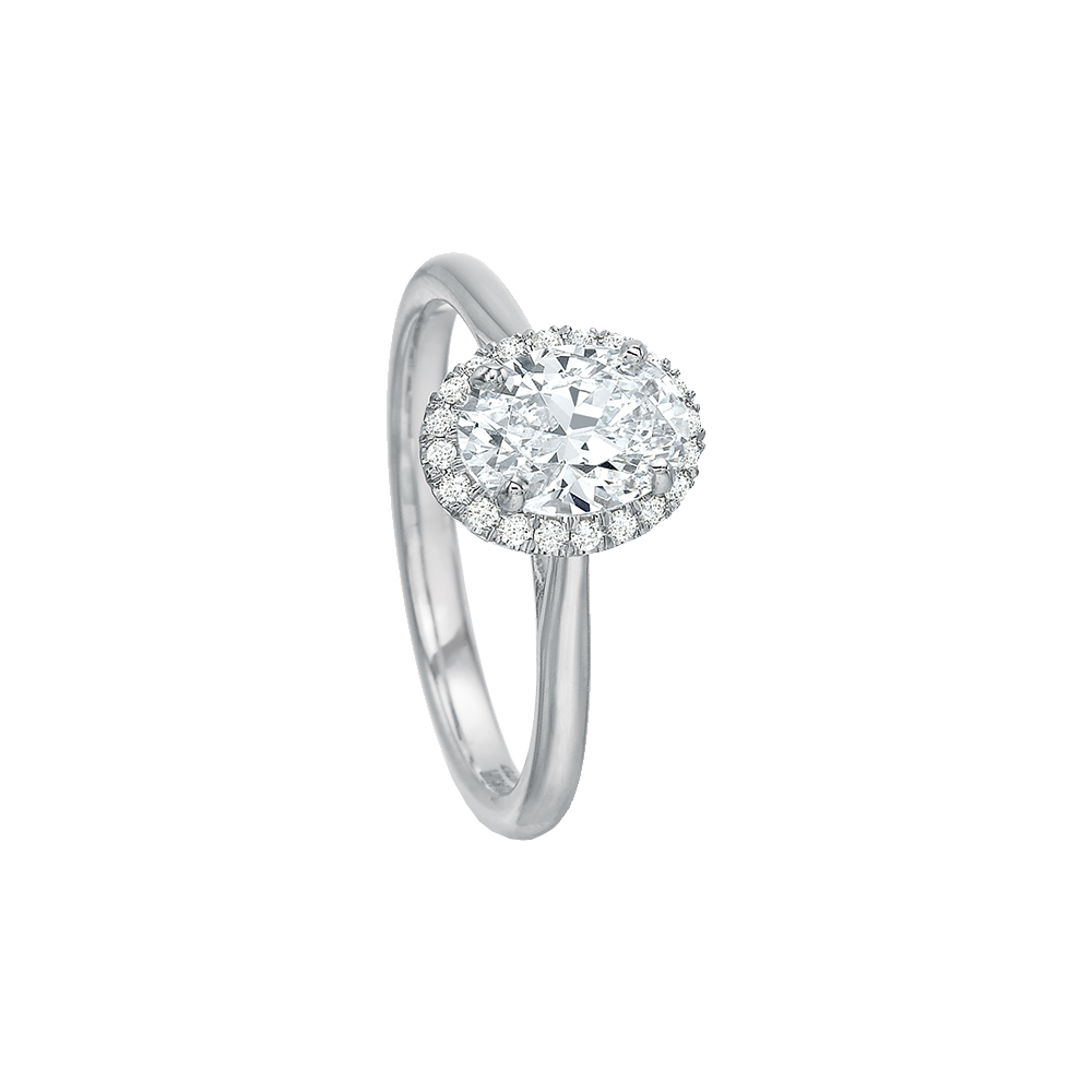 Diamond New Aire Halo Setting