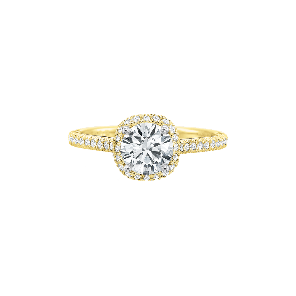 Elege Diamond Halo Ring
