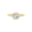 Elege Diamond Halo Ring
