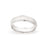 Palladium 6mm Brushed Polished Edged Band