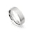 Palladium 7mm Brushed Satin Polished Edge Band