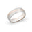 Palladium & 14K Rose Gold 7mm Brushed Mixed Band