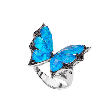 Small Fly By Night Crystal Haze Ring
