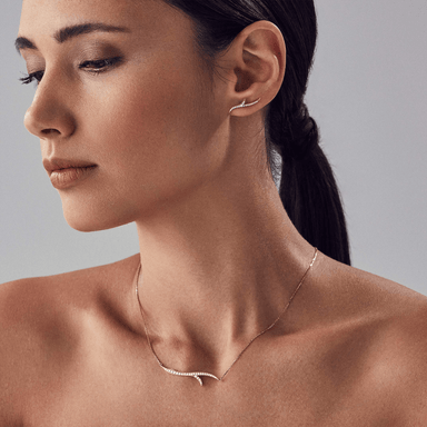 Thorn Stem Earstuds