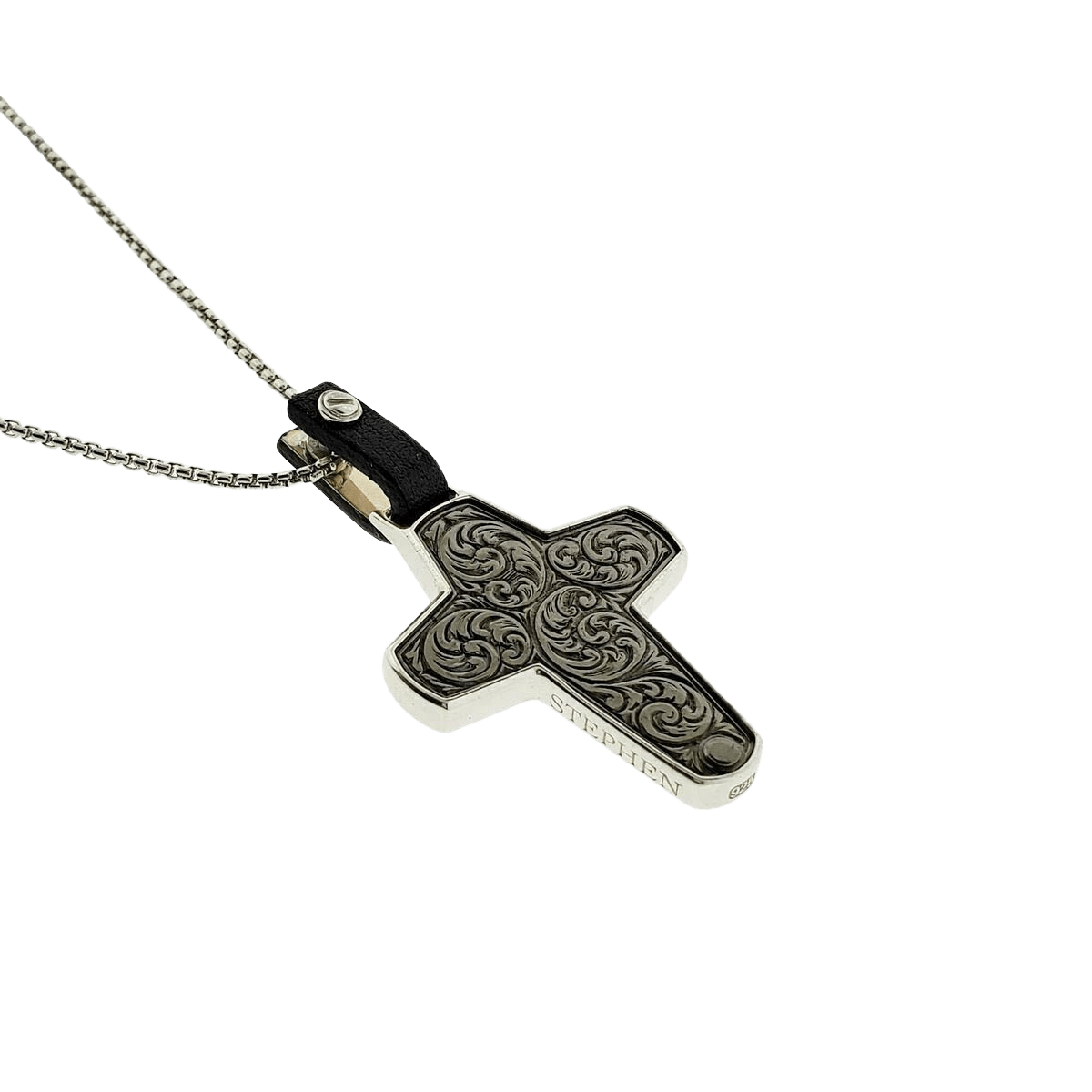 England Made Me Cross Pendant