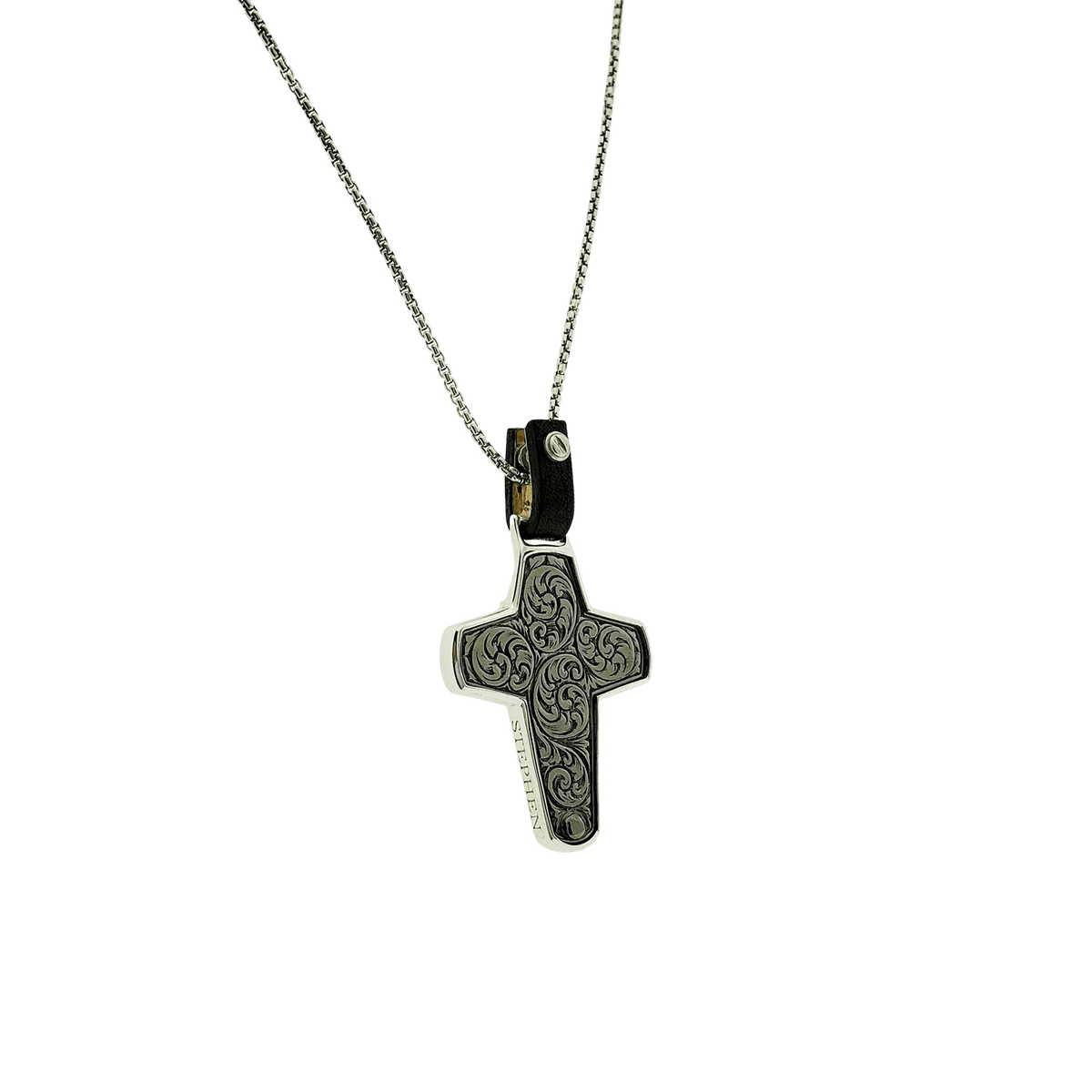 England Made Me Cross Pendant