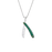 England Made Me Malachite Switchblade Pendant