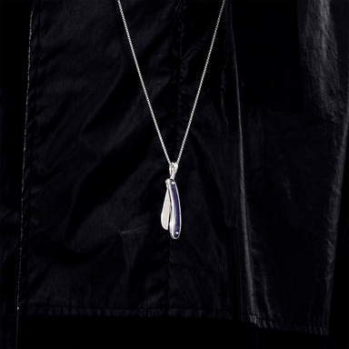 England Made Me Lapis Lazuli Switchblade Pendant