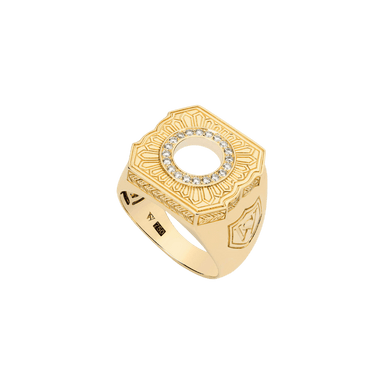 England Made Me Diamond Ring