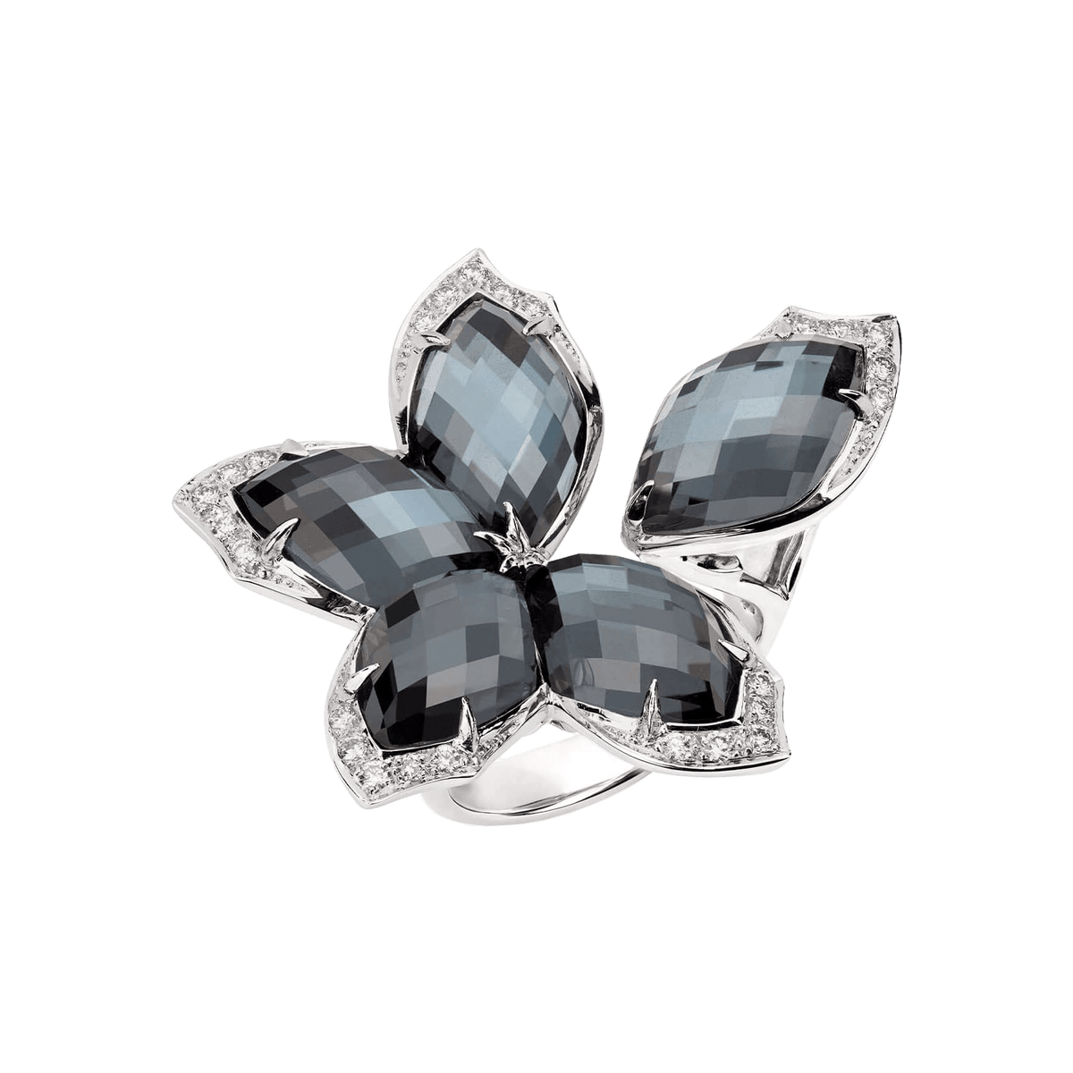 Love Me, Love Me Not Ring Crystal Haze Large Ring