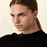 Love Me, Love Me Not Crystal Haze Long Detachable Earrings