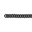 Black Cuban Ceramic Small Bracelet