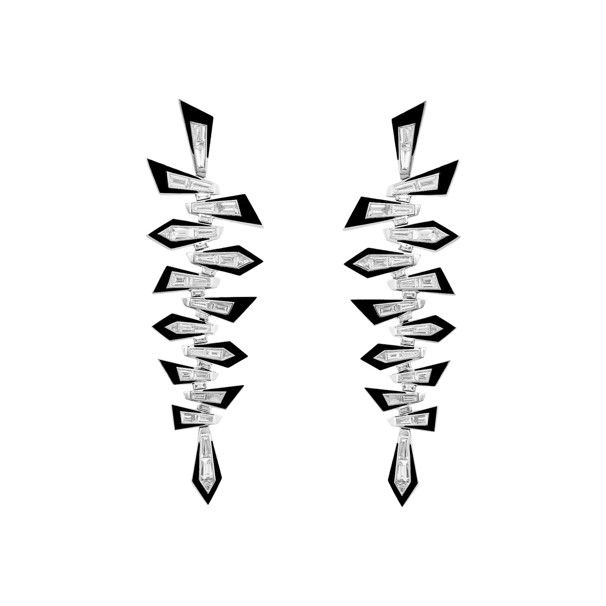 Dynamite Shattered Long Earrings