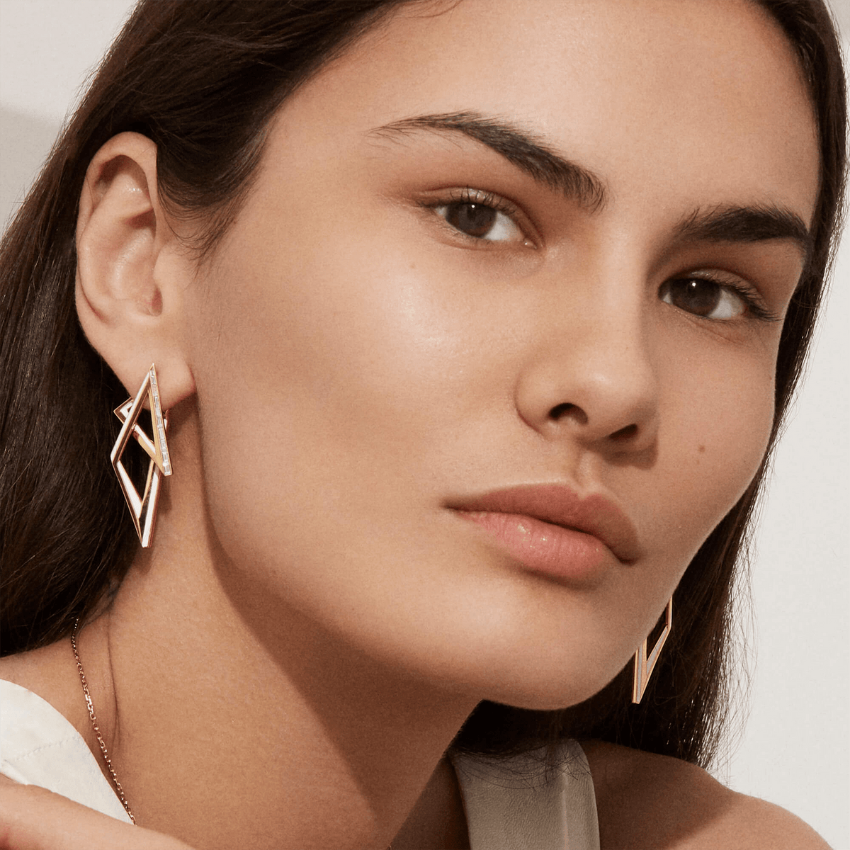 Vertigo Infinity Hoop Earrings