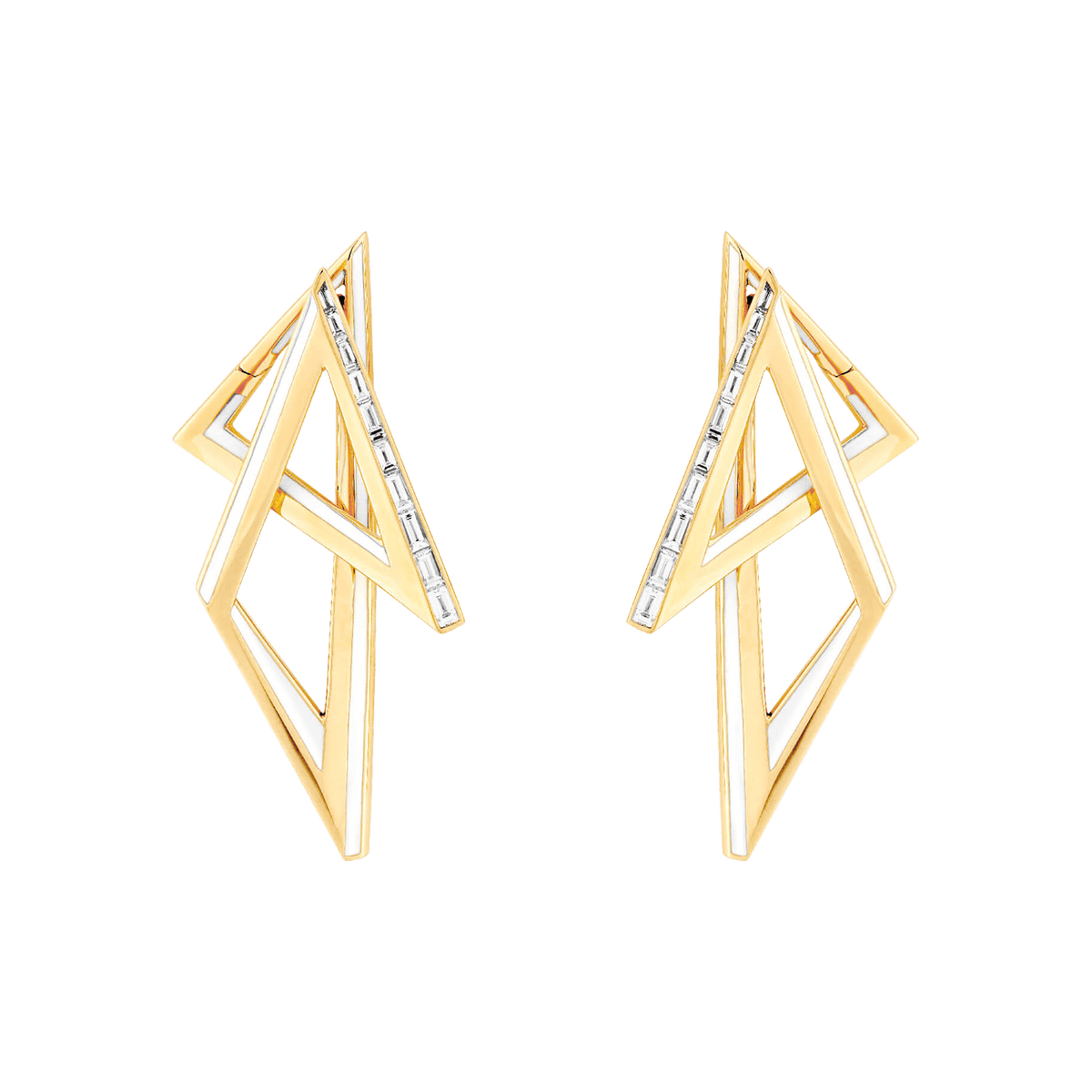 Vertigo Infinity Hoop Earrings