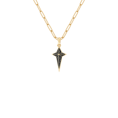 Black Diamond New Cross Necklace