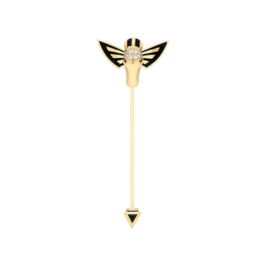 Jitterbug Horse Fly Tie Pin