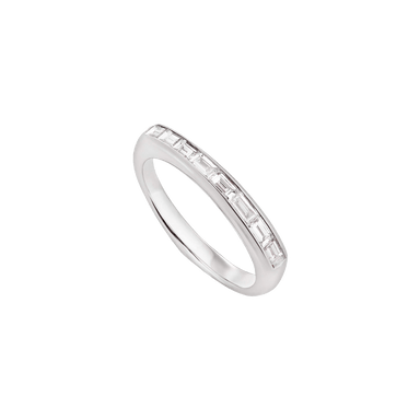 CH2 Diamond Baguette Stacking Ring