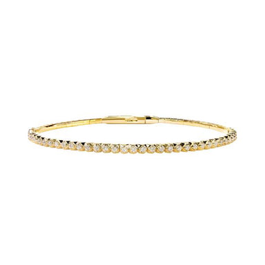 14K Yellow Gold Diamond Bracelet