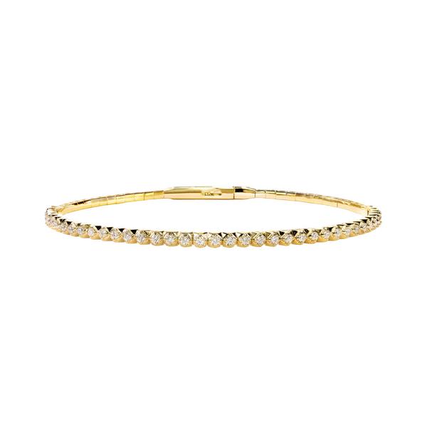 14K Yellow Gold Diamond Bracelet