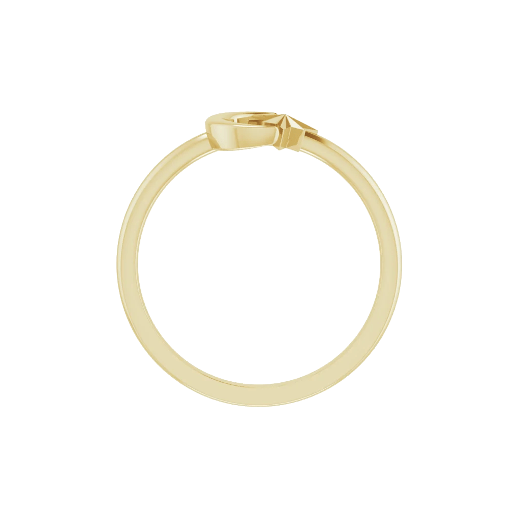 Star & Crescent Moon Ring