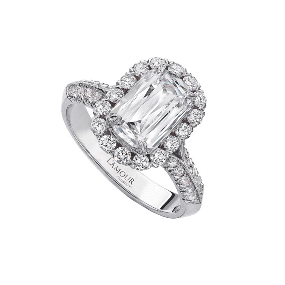 L’AMOUR CRISSCUT® DIAMOND ENGAGEMENT RING 100