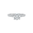 Platinum Comfort Fit Diamond Setting