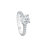 Platinum Comfort Fit Diamond Setting