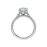 Platinum Comfort Fit Diamond Setting