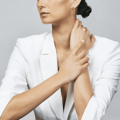 Graduated Thin Double Hoop Earrings