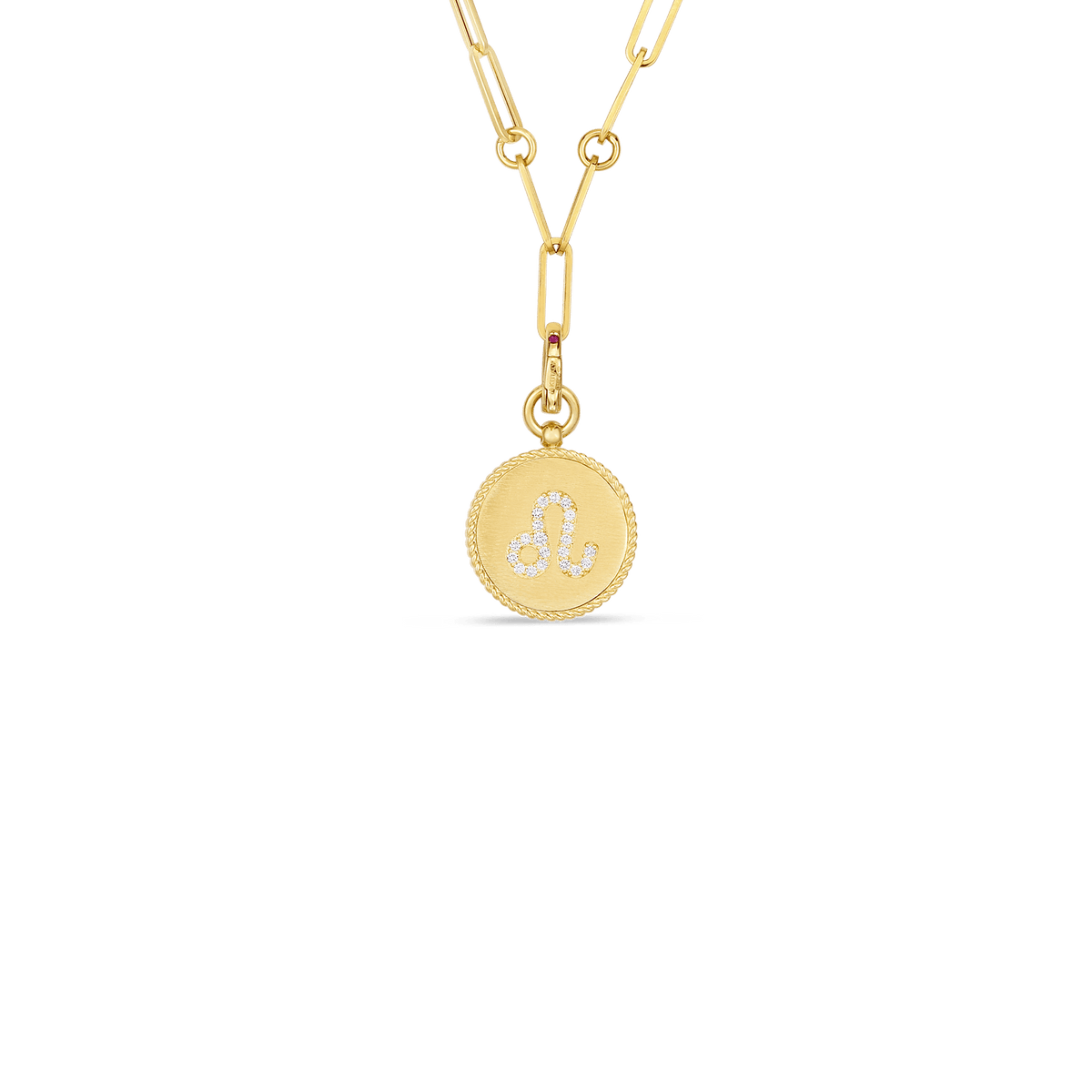Leo Zodiac Medallion